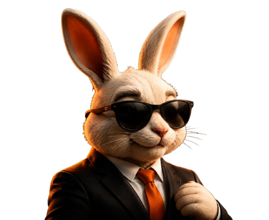 LazyRabbit in a suit